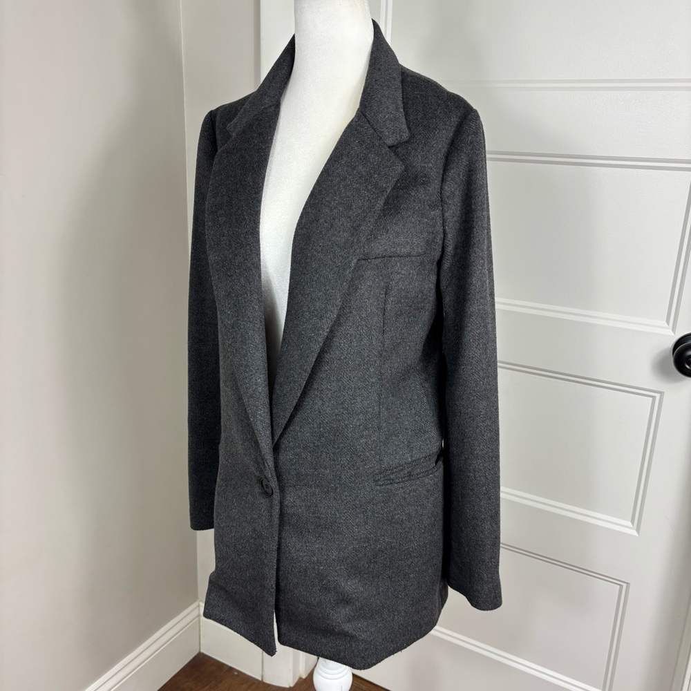 Reformation Gray Oversized‎ Blazer Size XS